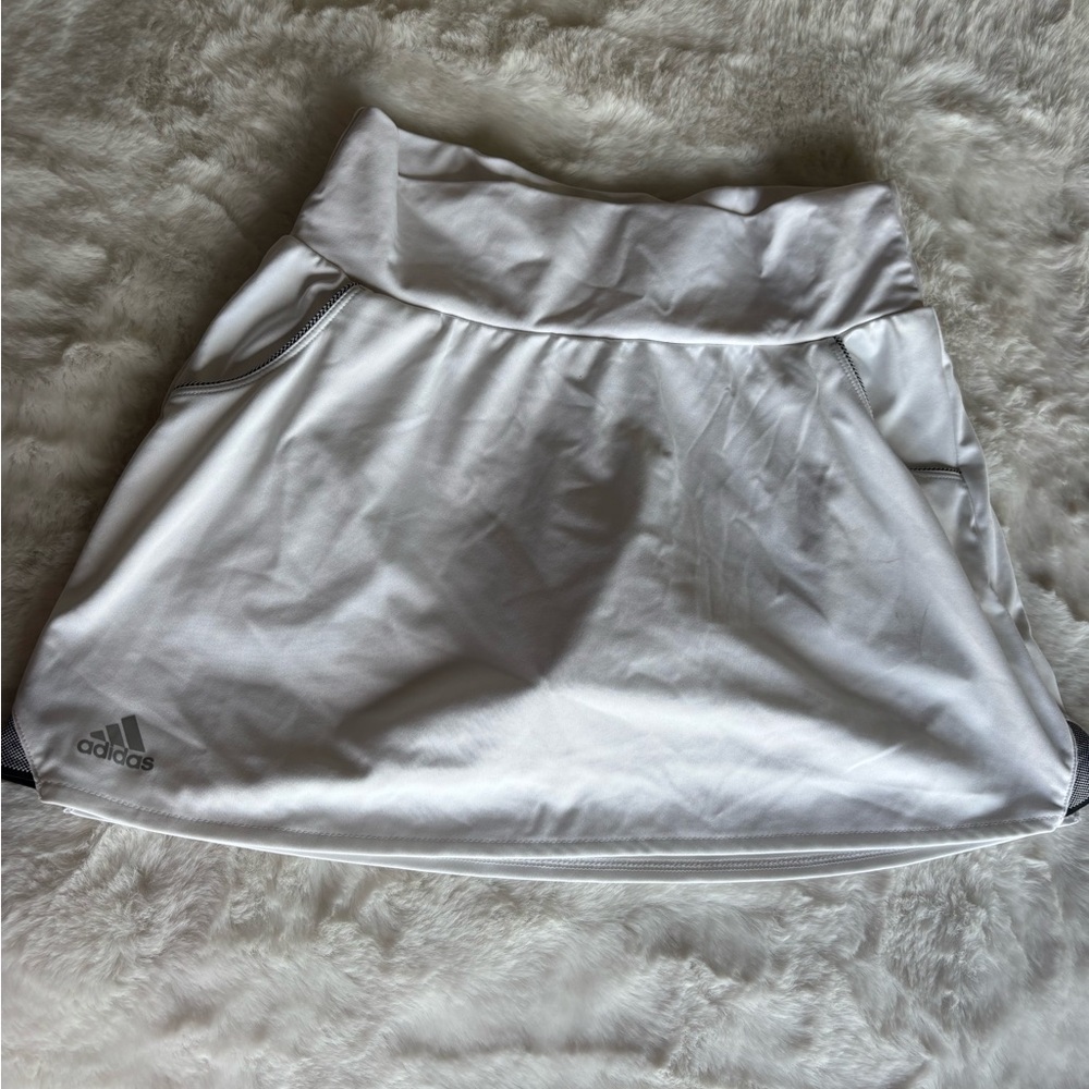 Adidas Women's Classic White Tennis Skirt
